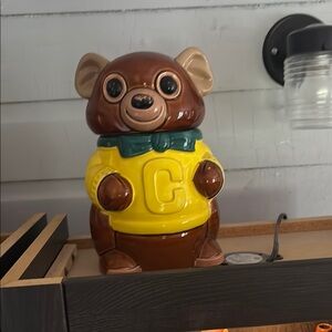 Ceramic Bear Cookie Jar